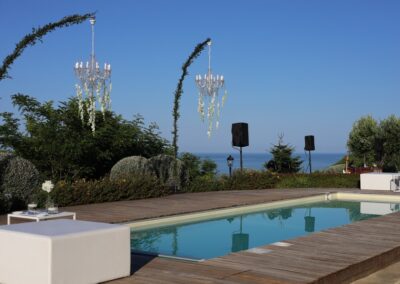 Allestimento per Matrimonio - Monte San Bartolo, Marche