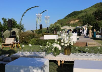 Allestimento per Matrimonio - Monte San Bartolo, Marche