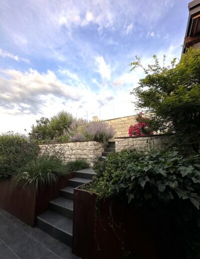 Progettazione e realizzazione giardino privato Rimini