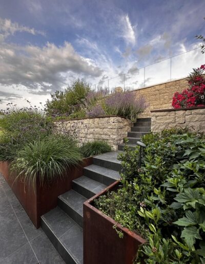Progettazione e realizzazione giardino privato Rimini
