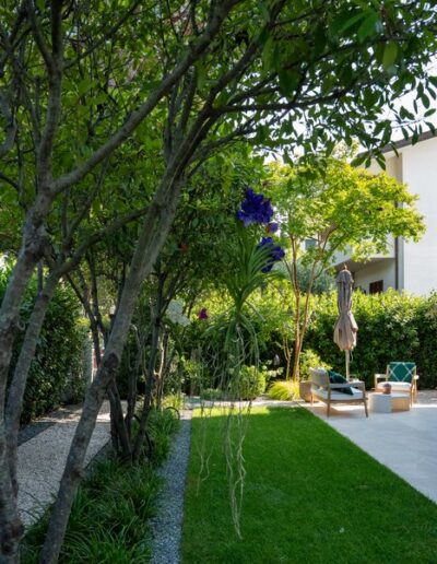 Progettazione e realizzazione giardino privato Milano Marittima
