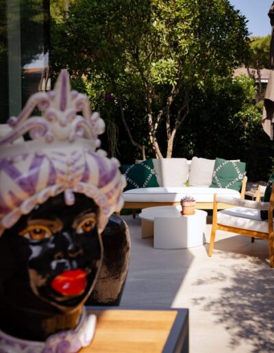 Progettazione e realizzazione giardino privato Milano Marittima