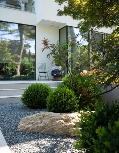 Progettazione e realizzazione giardino privato Milano Marittima