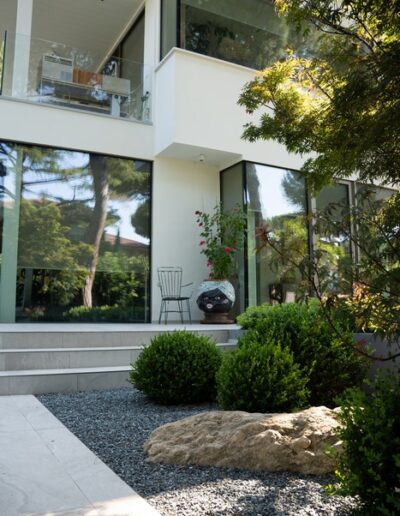 Progettazione e realizzazione giardino privato Milano Marittima