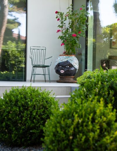 Progettazione e realizzazione giardino privato Milano Marittima