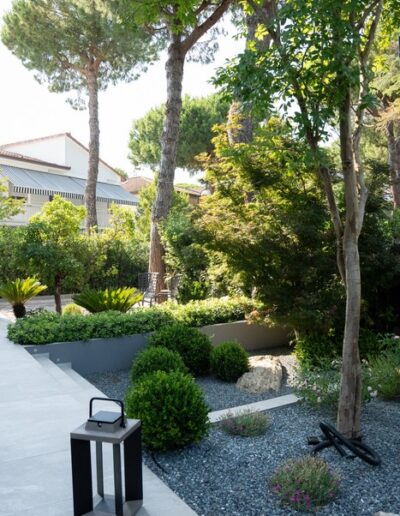 Progettazione e realizzazione giardino privato Milano Marittima