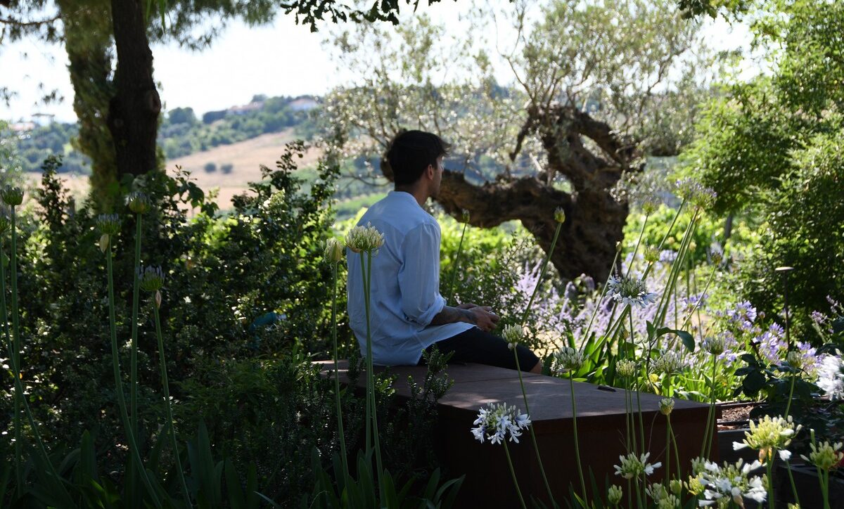 Progettazione e realizzazione giardino privato nei colli di Santa Cristina
